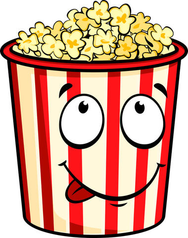 round white popcorns